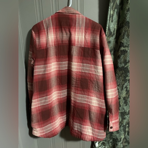 Wind River plaid fleece lined shacket XL - Picture 3 of 3